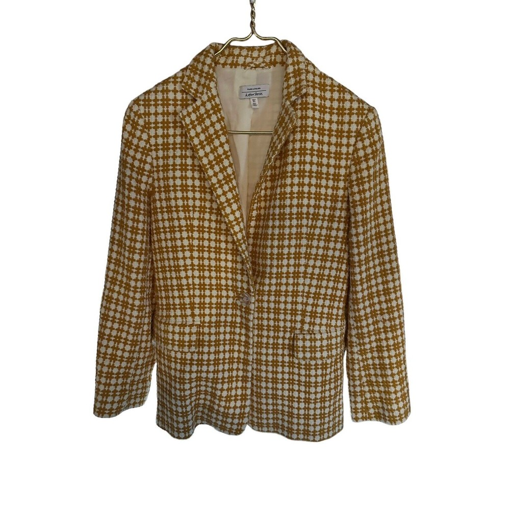 Paris Atelier & Other Stories Tweed Blazer Single Breasted Jacket Size 0 - Picture 2 of 7